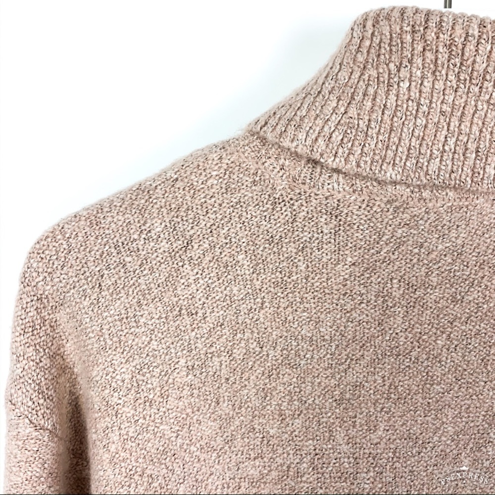 Ellen Tracy Chunky Turtle Neck Cable Knit Sweater - Picture 3 of 8